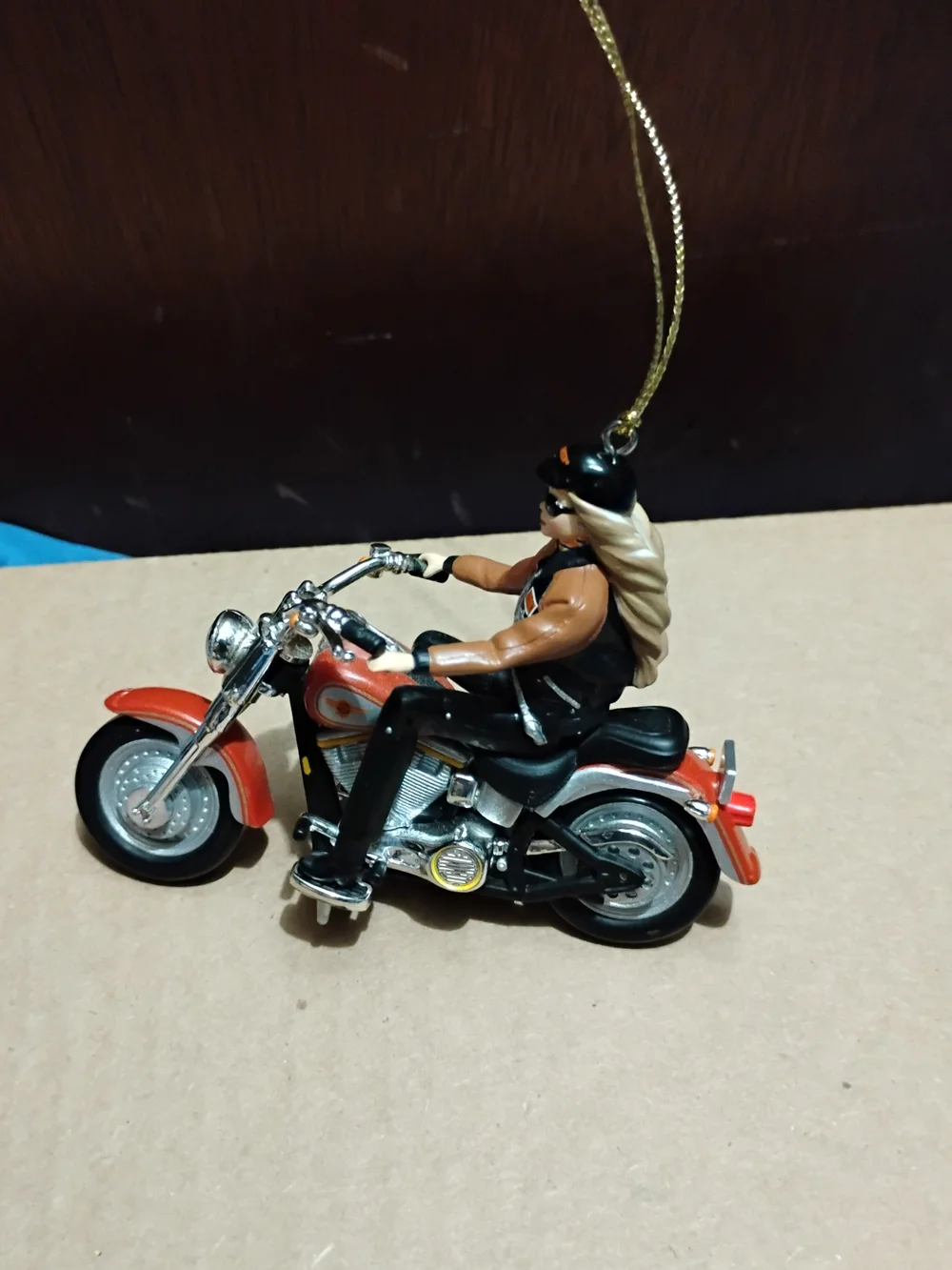 Hallmark Harley-Davidson Barbie Ornament 2001 QXI8885 Of Collection